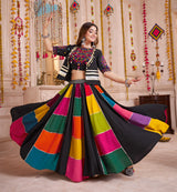 Designer Chaniya Choli with Dupatta & Jacket – Authentic Festive Wear