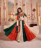 Designer Chaniya Choli with Dupatta & Jacket – Authentic Festive Wear