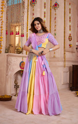 Designer Chaniya Choli with Dupatta & Jacket – Authentic Festive Wear