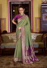 Soft Silk Saree with Elegant Drape – Available in 8 Shades