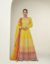 Premium Georgette Suit Set with Dupatta – Elegant Festive & Party Wear