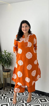 Exclusive Jaipuri Printed Cotton Co-ord Set for Women