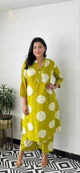 Exclusive Jaipuri Printed Cotton Co-ord Set for Women