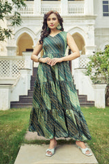 Chinon Sleeveless Top with Crepe Inner